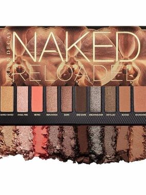 Urban Decay Naked Reloaded Eyeshadow Palette-Warm Neutral Shades New without box